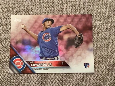 2016 Topps #640 Rainbow Foil Carl Edwards Jr. RC - NM-MT - Image 1 of 2