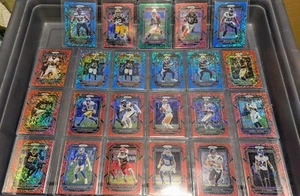23 Card Lot 2022 Panini Prizm Sparkle (16) Red (6) Blue /96 (1) Green /8 - Picture 1 of 24