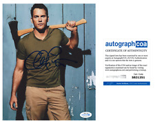 Chris Pratt Signed Autographed 8x10 Photo Guardians of the Galaxy ACOA COA VD