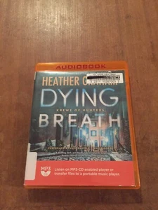DYING BREATH- HEATHER GRAHAM- MP3-CD AUDIOBOOK- 2017 - Imagen 1 de 3