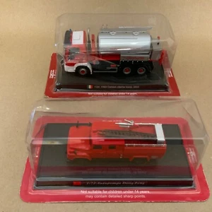 Modelos de vehículos diecast DelPrado Fire Engines of the World x 2 SELLADOS - Imagen 1 de 8