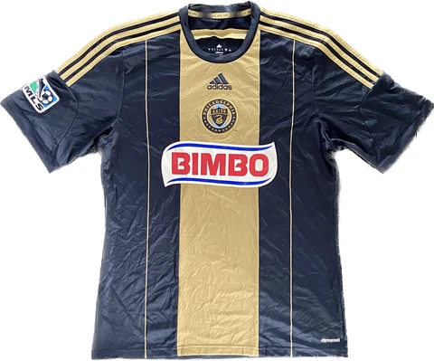 AUTHENTIC Adidas Philadelphia Union 2014 Home Jersey - Men (L) Cover