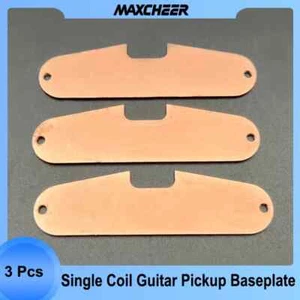 3Pcs/Lot Steel Single Coil Guitar Pickup Baseplate Metal Pickup Baseplate Parts - Picture 1 of 24