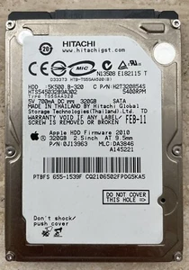 HITACHI Hard Disk 2,5'' 320Gb Sata 5400RPM 8Mb HTS545032B9A302 - Foto 1 di 2