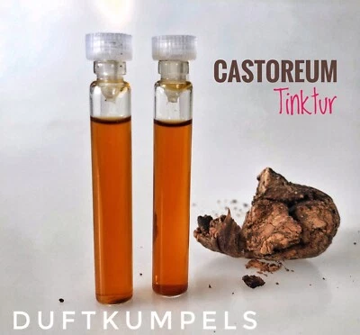 DUFTKUMPELS 4ml Castoreum Tincture Beaver Horny 10% in Alcohol Pheromone Tincture Musk Oil