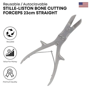 Stille Liston Bone Cutting Forceps 23cm Straight Surgical Instruments - Picture 1 of 2