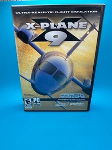 X-Plane 9 (PC, Windows, DVD) Flight Simulator Video Game 2008 - 5 Discs - Picture 1 of 4