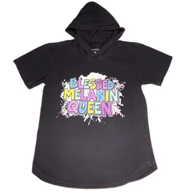 On Fire Niñas Gráfico Pullover Sudadera con Capucha Camisa Negra Talla M (10) ENVÍO GRATUITO Foto 1 de 3