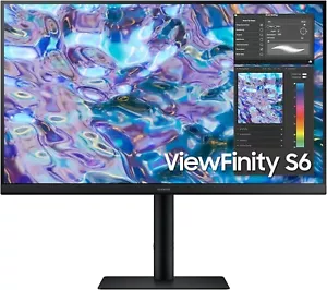 SAMSUNG S61B Series 27-Inch QHD Computer Monitor (LS27B610EQNXZA) Black - Picture 1 of 4