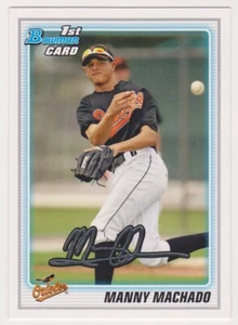 MANNY MACHADO 2010 Bowman Draft Baseball 1st Prospect Rookie Card #BDPP80 PADRES - Picture 1 of 2