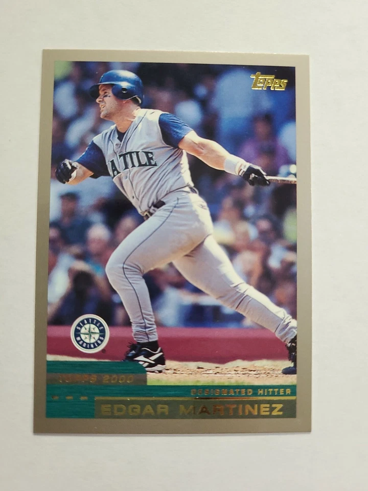 EDGAR MARTINEZ 2000 TOPPS BASEBALL CARD # 89 E2542 - Image 1 of 1