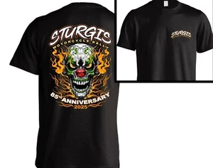 Camiseta 2025 Sturgis Motorcycle Rally Insane Clown - 85 Aniversario - Imagen 1 de 2