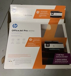 HP OfficeJet Pro 8035 All-In-One Inkjet Printer - Black - Open Box - Picture 1 of 4