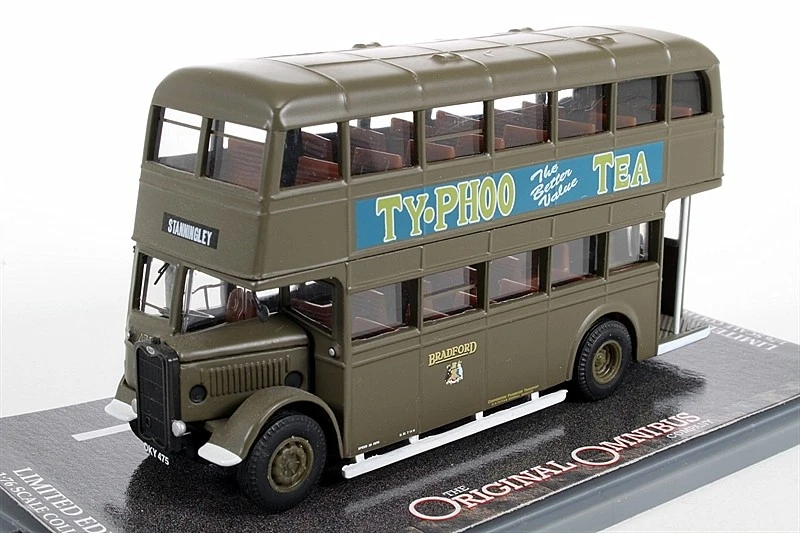 Corgi 1/76 Scale OM43903 - Guy Arab Utilty Bus Bradford - Wartime - Image 1 of 2
