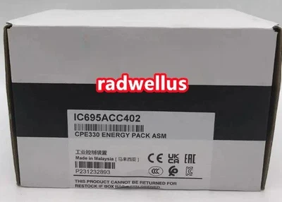 New In box Sealed GE IC695ACC402 Fanuc PLC Module IC695ACC402 - Image 1 of 2