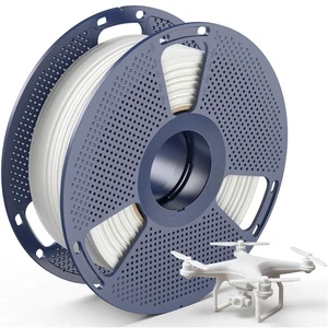 SUNLU Light Weight PLA 3D Printer Filament 1.75mm PLA White 0.8KG Low-Density - Picture 1 of 8