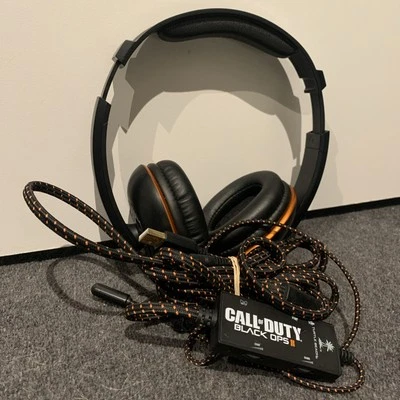 Call Of Duty COD Black Ops 2- Turtle Beach Headset, Wired USB - Tested & Working - Image 1 of 4