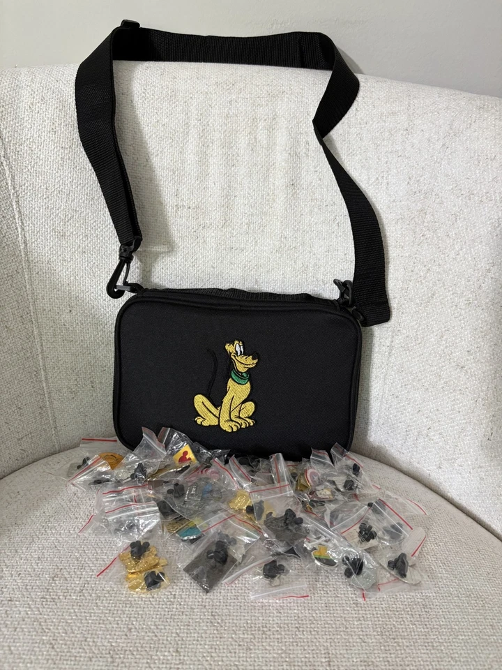 Disney Pin коллекционный стартовый набор комплект 20 булавки ремень новый PLUTO Pin сумка - Изображение 1 из 4