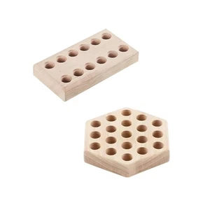 Estante de almacenamiento para pinzas de madera, soporte de pinzas, ahorro de espacio, estable - Imagen 1 de 15