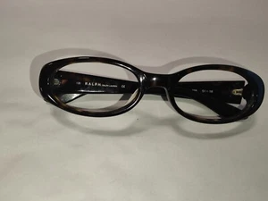 RALPH LAURREN eyeglasses BROWN OVAL Tortoise frame 7512 S - Picture 1 of 6