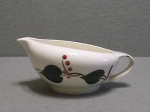 BLUE RIDGE SOUTHERN POTTERIES STANHOME IVY GRAVY BOAT Vintage 1950s   - Picture 1 of 9