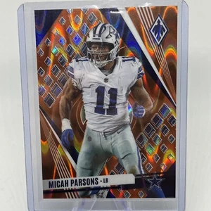 2023 Panini Phoenix Orange Seismic Micah Parsons /99 - Picture 1 of 2