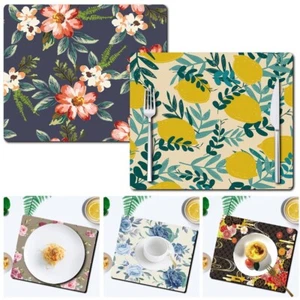 UK Placemats Table Mats Place Mats for Dinner Table Washable & Durable Non-Slip - Picture 1 of 29
