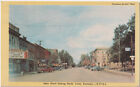 c1940s Estill Theatre North Main Street Stores Cars Irvine Kentucky KY Postcard