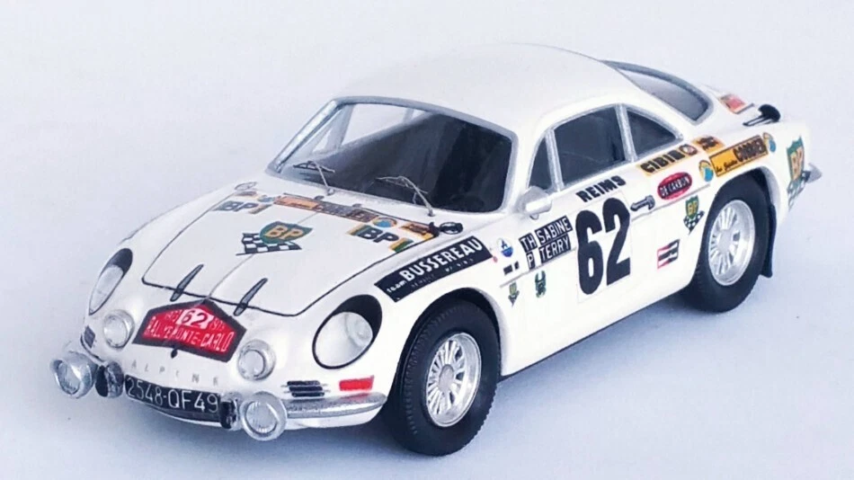 ALPINE A110 RALLY MONTE CARLO 1973 SABINE/TERRY 1:43 - Immagine 1 di 1