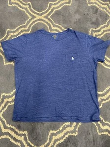 Vintage Ralph Lauren Polo Single Stitch shirt Men’s size XL Blue - Picture 1 of 8