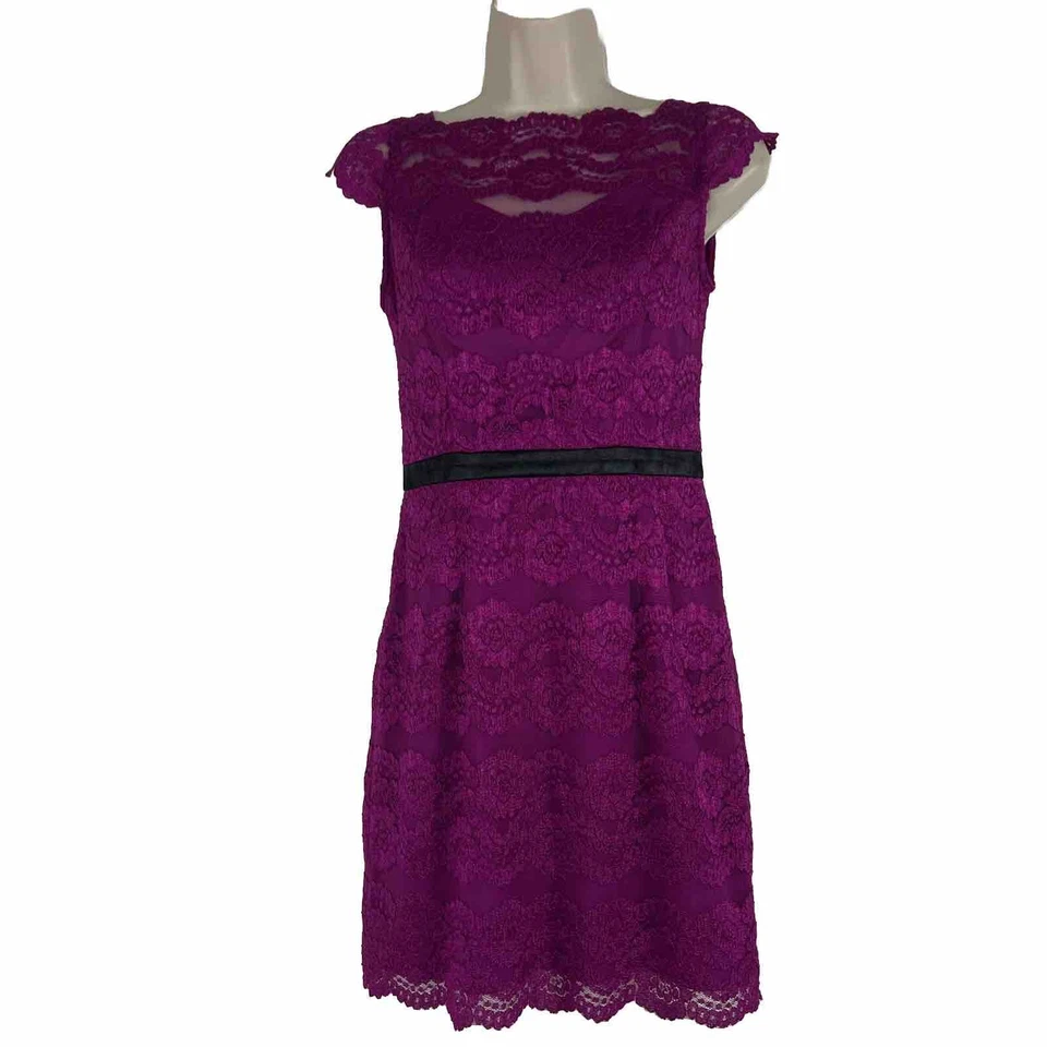 Vestido feminino Hailey Logan By Adrianna Papell tamanho 3/4 acima do joelho bainha renda - Imagem 1 de 4