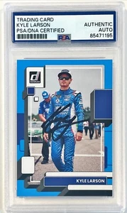 2023 Panini Donruss Kyle Larson Hendrick Cars NASCAR Signed Auto Card #45 - Picture 1 of 1