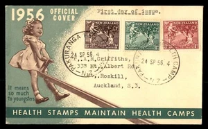 MayfairStamps New Zealand FDC 1956 Health Stamps Combo First Day Cover aas_41283 - Picture 1 of 2
