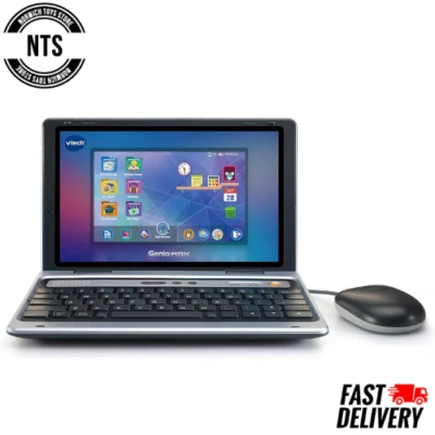 VTech Genio MAX Kids Laptop 7" Screen WiFi, 40+ Games, Safe Browser, English - Image 1 of 4