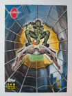 2002 SPIDER-MAN MOVIE - CHASE CARD - STICKER (SPIDER SENSE GLOW PUZZLE)  6 OF 10