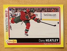 Dany Heatley 2013-14 O-Pee-Chee Sticker Insert #S-DH Minnesota Wild Star NM-MT