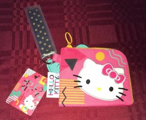 Sanrio Hello Kitty Cardholder Coin Purse Wristlet New - Picture 1 of 6