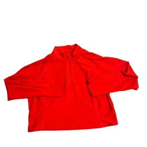 Old Navy Active Crop Pullover Powersoft Go-Dry Athletic Top Red XXL - Picture 1 of 6