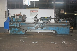 Machine Lathe Mines Broken Hill 1941 2800mm Bed 84mm Bar Feed 415v - Picture 1 of 12