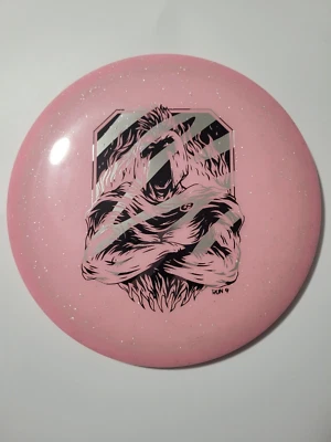 Infinite Discs Metal Flake Glow C-Line Centurion Pink/Zebra Foil 171g - Image 1 of 3