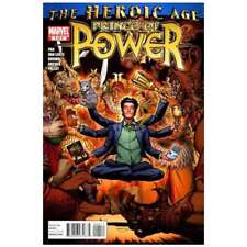 Heroic Age: Prince of Power #4 in Near Mint minus condition. Marvel comics [w!
