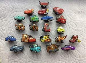 CARS JIBBITZ CARS SHOE CHARMS SALLY FINN MATER JIBBITZ MCQUEEN LUIGI JIBBITZ - Picture 1 of 22