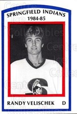 1984-85 Springfield Indians #4 Randy Velischek
