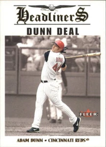 2002 Fleer Baseball "Headliners" Insert Cards - Picture 1 of 13