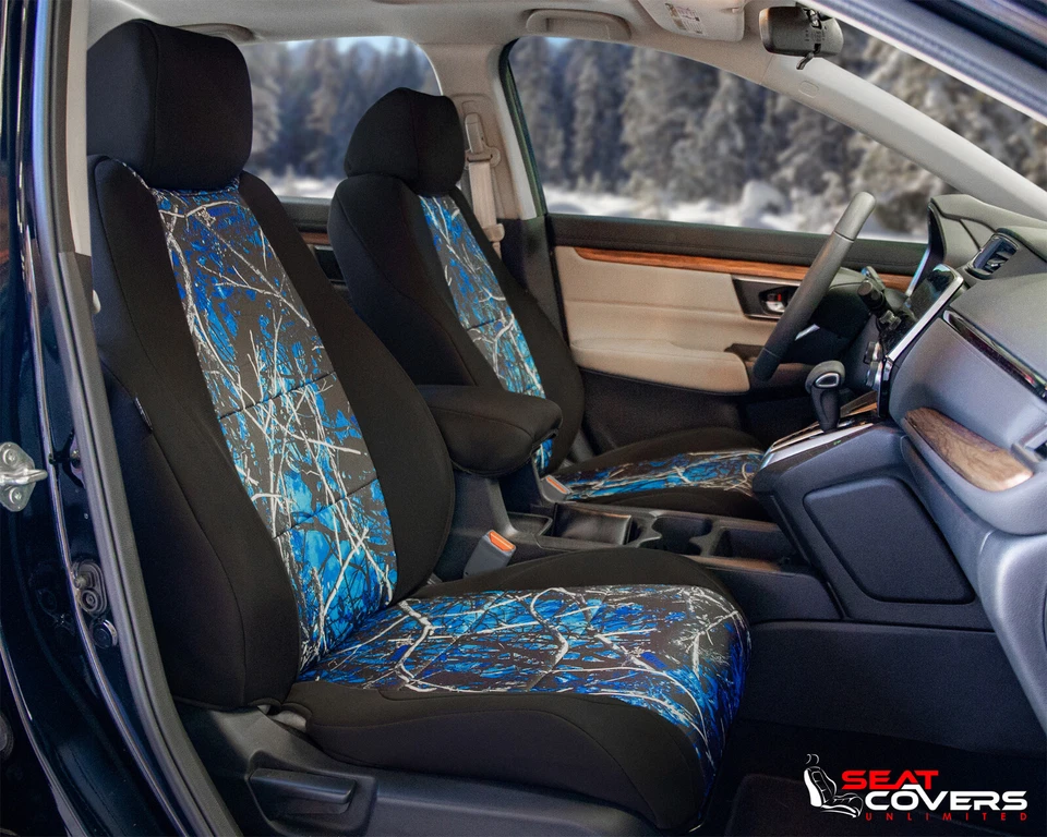 CUBIERTAS DE ASIENTO DELANTERAS NEO-CAMO AJUSTE PERSONALIZADO para VW Volkswagen Tiguan 2009-2017 Foto 1 de 2