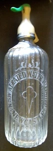 N.S.W. Aerated Water Pty limited. Soda Syphon Newcastle C.1930s+ - Picture 1 of 10