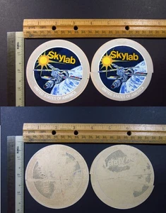 NASA Skylab Space Station (2) Stickers US Vintage Original - Picture 1 of 3