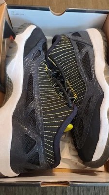 Nike Air Jordan 11 XI Low IE Zest Black Yellow Size 11 Sneakers 306008-002 - Изображение 1 из 4