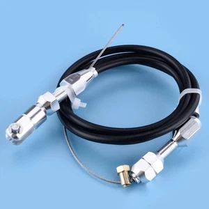 Fit For Ford Mustang 5.0L 1986-93 36" Stainless Steel Braided Throttle Cable A7 - Picture 1 of 5