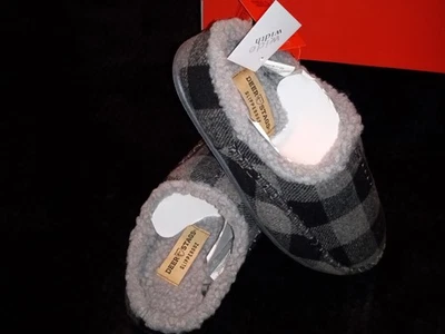 Zapatillas Zueco Nórdico (NWB Ciervos Ciervos) Gris y Negro A Cuadros Unisex Para Hombres Nórdico 7W Foto 1 de 4